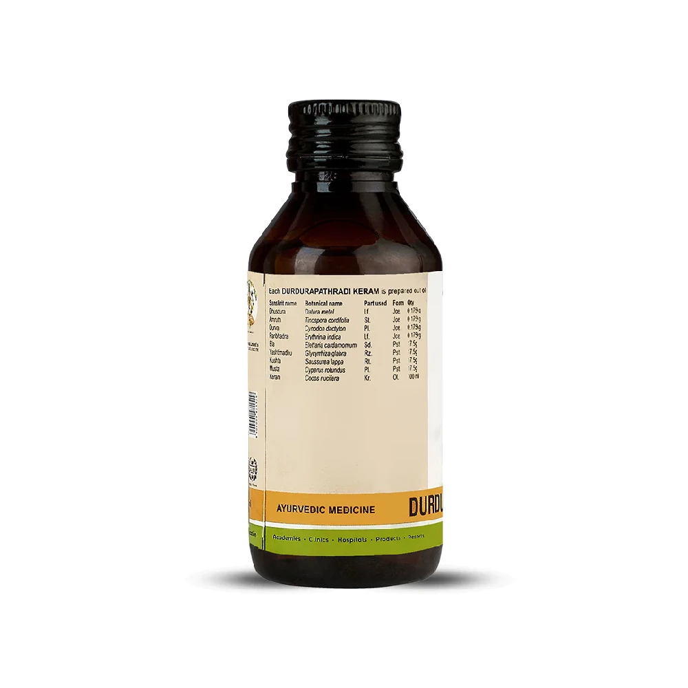 Kerala Ayurveda Durdurapathradi Keram, 100 ml-3.webp